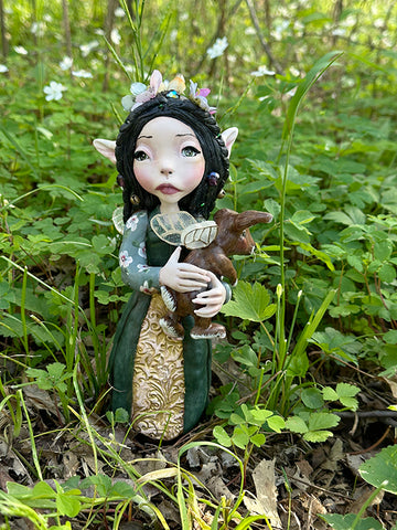 Forest Fairy Quinn home decor Fantasy Sculpture