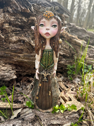 Forest Faery Tale Fay Fantasy Fairy Sculpture