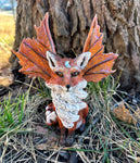 Winged Forest Fairy Fox 2 Companion Fantasy Sculpture