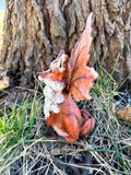 Winged Forest Fairy Fox 2 Companion Fantasy Sculpture