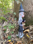 Faery Library Witch Lizbeth Fantasy Sculpture