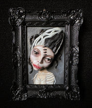 Load image into Gallery viewer, The Stitched Bride One of a Kind Sculptural Painting