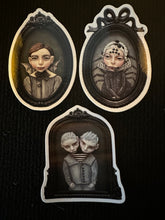 Load image into Gallery viewer, Grimwood Family Portrait Gothic Sticker Set