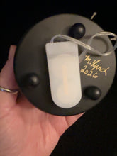 Load image into Gallery viewer, Underside of CB1 crystal ball spirit showing battery pack