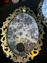 Load image into Gallery viewer, Signed and dated decorative backing of She Keeps the Moon