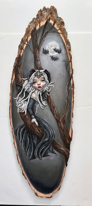 Reserved for Brandi-The Night Keeps Her Secrets Original 3d Painting