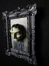 Load image into Gallery viewer, The Quiet Stitched Boy One-Of-A-Kind Sculptural Painting