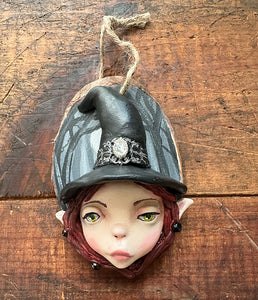 Witch Fairy Ornament #13 sculpture