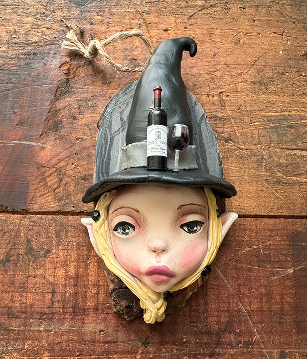 Witch Fairy Ornament #2 sculpture