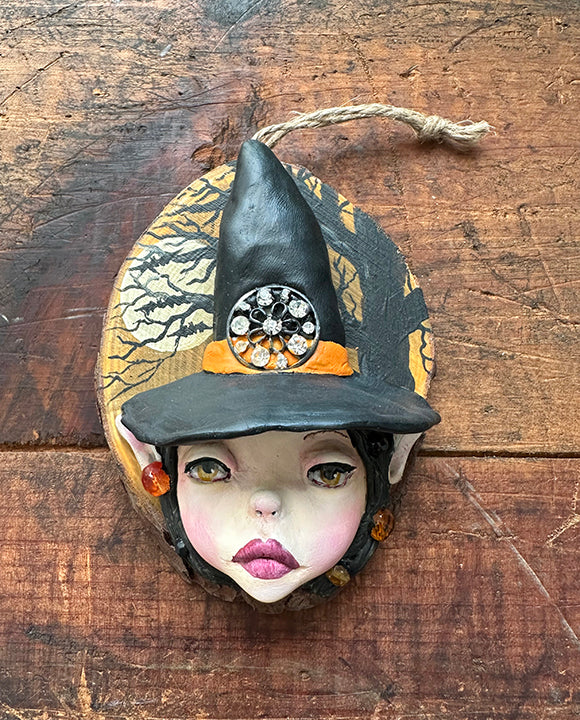 Witch Fairy Ornament #3 sculpture