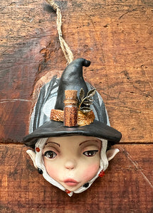 Witch Fairy Ornament #7 sculpture