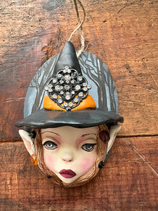 Witch Fairy Ornament #9 sculpture