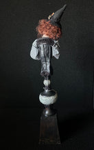 Load image into Gallery viewer, Edna, spindle witch, back view with signed base