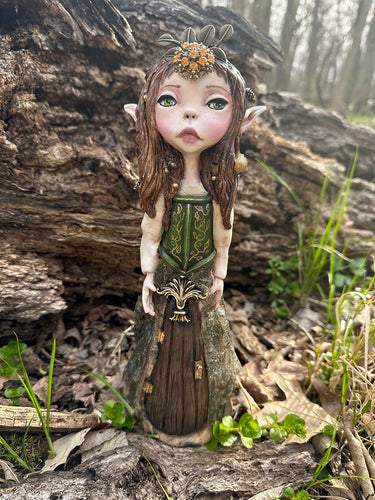 Forest Fairy Fay Fantasy Sculpture