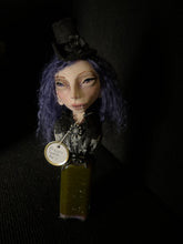 Load image into Gallery viewer, Potion Bottle Witch BW7 with inventory tag and murky gray potion