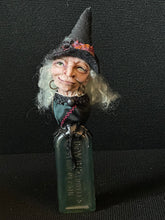 Load image into Gallery viewer, One-of-a-kind potion bottle witch BW9, full front view
