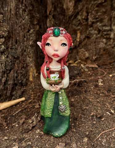 Forest Faery Tale Willow Fantasy Sculpture